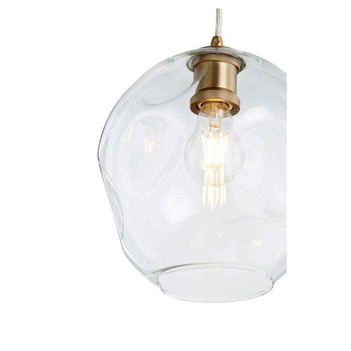 Myhouse Lighting Quorum - 61-80 - One Light Pendant - Numen - Aged Brass