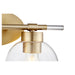 Myhouse Lighting Quorum - 5317-2-80 - Two Light Vanity - Volán - Aged Brass