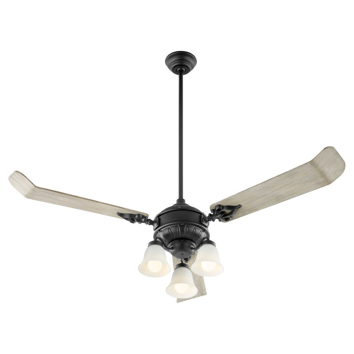 Myhouse Lighting Quorum - 27603-69 - 60"Ceiling Fan - Brewster - Textured Black