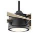 Myhouse Lighting Quorum - 26544-69 - 54"Ceiling Fan - Axis - Textured Black