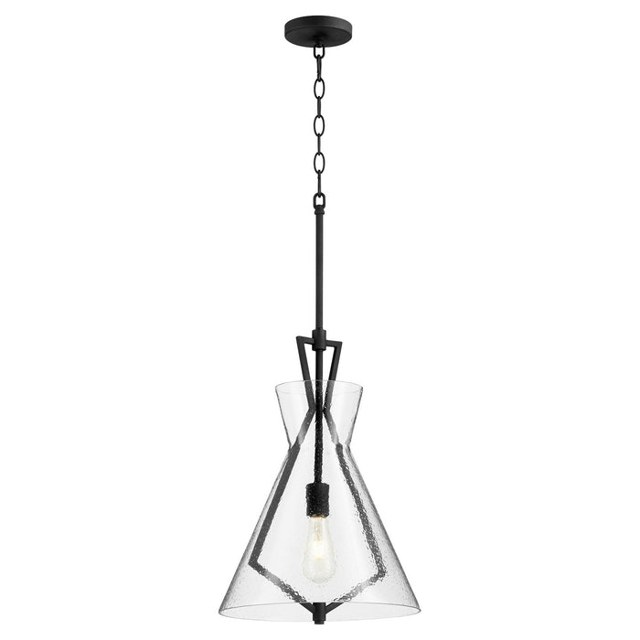 Myhouse Lighting Quorum - 8426-69 - One Light Pendant - 8426 Pendants - Textured Black