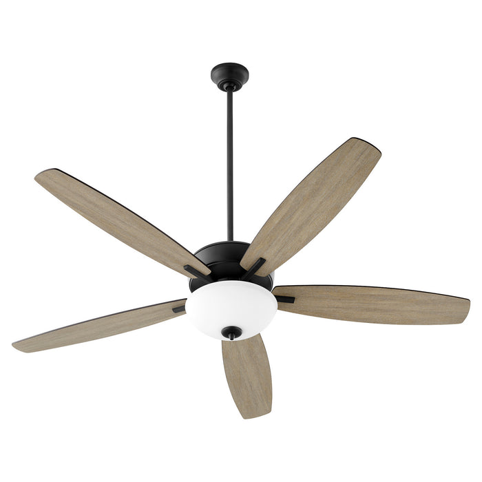 Myhouse Lighting Quorum - 70605-69 - 60"Ceiling Fan - Breeze 60" - Textured Black