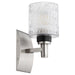 Myhouse Lighting Quorum - 5184-1-65 - One Light Wall Mount - Stadium - Satin Nickel