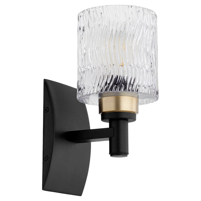 Myhouse Lighting Quorum - 5184-1-69 - One Light Wall Mount - Stadium - Textured Black