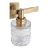 Myhouse Lighting Quorum - 5184-2-80 - Two Light Vanity - Stadium - Aged Brass