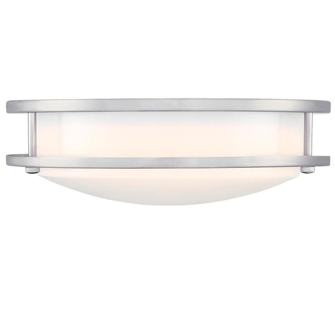 Myhouse Lighting Westinghouse Lighting - 6112300 - LED Flush Mount - Lauderdale - Brushed Nickel