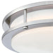 Myhouse Lighting Westinghouse Lighting - 6112300 - LED Flush Mount - Lauderdale - Brushed Nickel