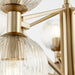 Myhouse Lighting Cyan - 10962 - Ten Light Chandelier - Aged Brass