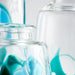 Myhouse Lighting Cyan - 11069 - Vase - Blue/Clear