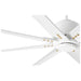 Myhouse Lighting Oxygen - 3-112-6 - 56"Ceiling Fan - Fleet - White