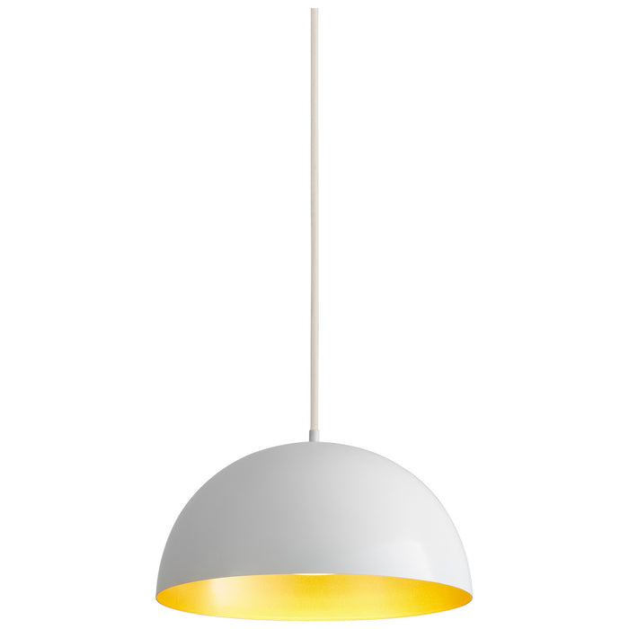 Myhouse Lighting Oxygen - 3-20-650 - LED Pendant - Lucci - White W/ Industrial Brass