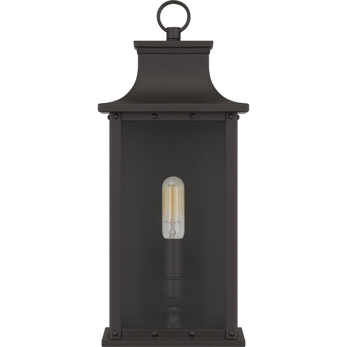 Myhouse Lighting Quoizel - ABY8407OZ - One Light Outdoor Wall Mount - Abernathy - Old Bronze