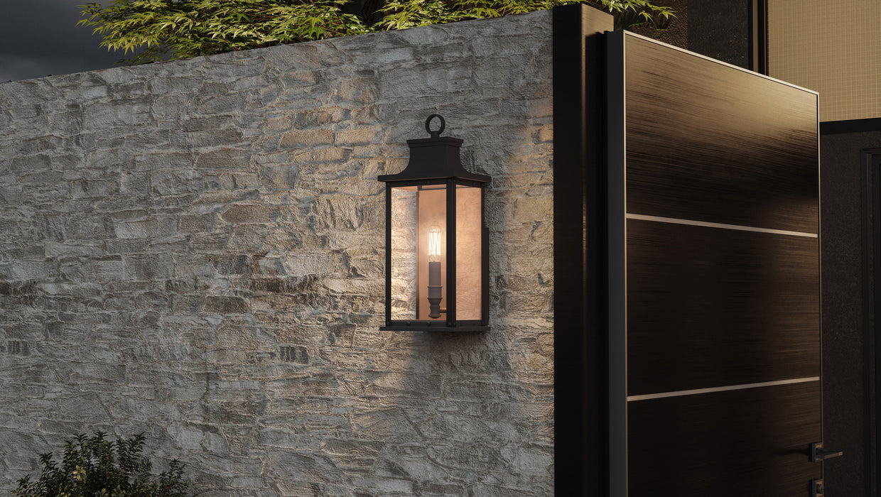 Myhouse Lighting Quoizel - ABY8407OZ - One Light Outdoor Wall Mount - Abernathy - Old Bronze