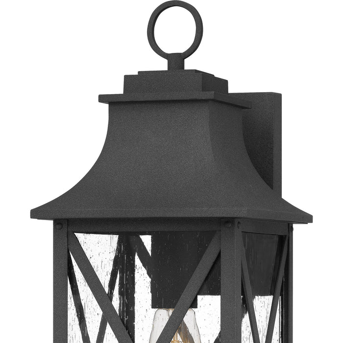 Myhouse Lighting Quoizel - ELB8408MB - One Light Outdoor Wall Mount - Ellerbee - Mottled Black