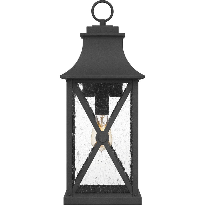 Myhouse Lighting Quoizel - ELB8409MB - One Light Outdoor Wall Mount - Ellerbee - Mottled Black