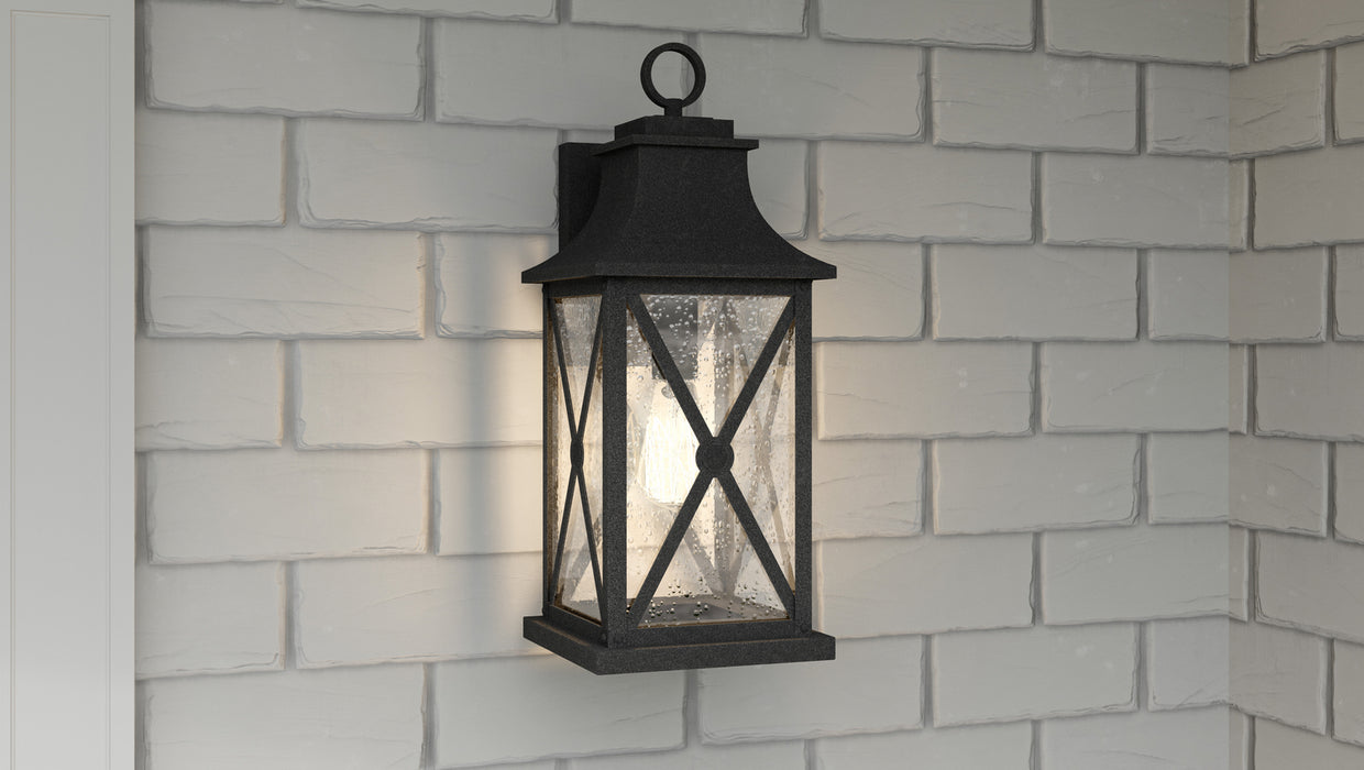 Myhouse Lighting Quoizel - ELB8409MB - One Light Outdoor Wall Mount - Ellerbee - Mottled Black