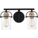 Myhouse Lighting Quoizel - EMR8602MBK - Two Light Bath - Emerson - Matte Black