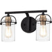 Myhouse Lighting Quoizel - EMR8602MBK - Two Light Bath - Emerson - Matte Black