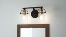 Myhouse Lighting Quoizel - EMR8602MBK - Two Light Bath - Emerson - Matte Black