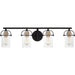 Myhouse Lighting Quoizel - EMR8604MBK - Four Light Bath - Emerson - Matte Black