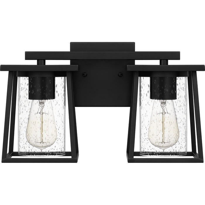 Myhouse Lighting Quoizel - LDG8615MBK - Two Light Bath - Lodge - Matte Black