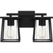 Myhouse Lighting Quoizel - LDG8615MBK - Two Light Bath - Lodge - Matte Black