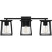 Myhouse Lighting Quoizel - LDG8624MBK - Three Light Bath - Lodge - Matte Black