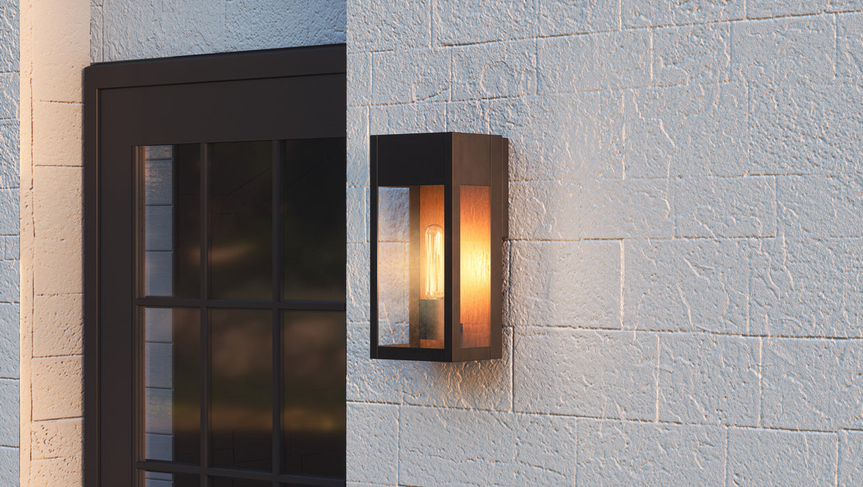 Myhouse Lighting Quoizel - MAE8406MBK - One Light Outdoor Wall Mount - Maren - Matte Black