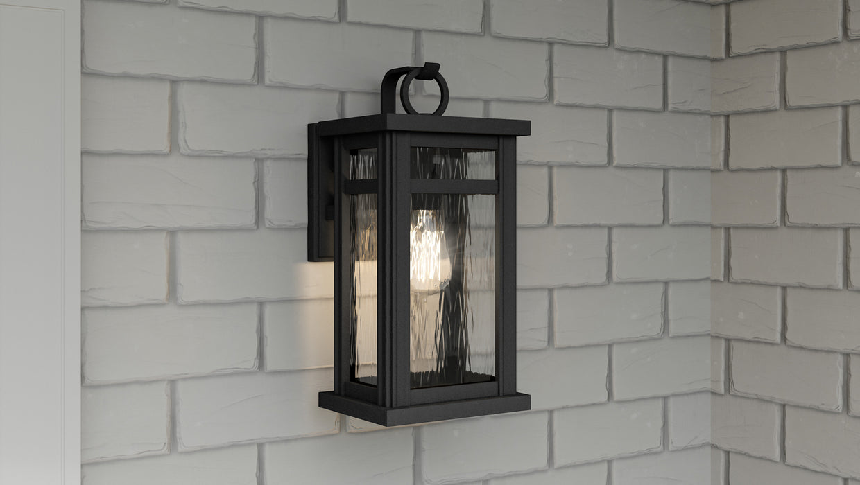 Myhouse Lighting Quoizel - MOI8408EK - One Light Outdoor Wall Mount - Moira - Earth Black