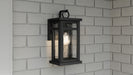 Myhouse Lighting Quoizel - MOI8408EK - One Light Outdoor Wall Mount - Moira - Earth Black