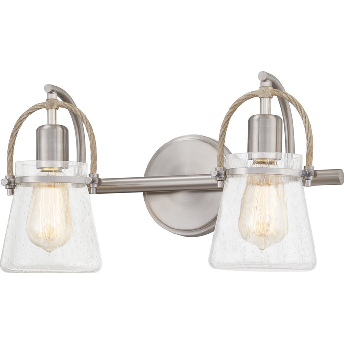 Myhouse Lighting Quoizel - STF8616BN - Two Light Bath - Stafford - Brushed Nickel