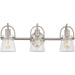 Myhouse Lighting Quoizel - STF8624BN - Three Light Bath - Stafford - Brushed Nickel