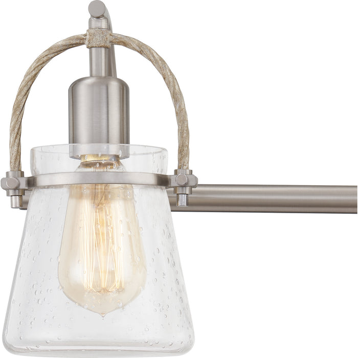 Myhouse Lighting Quoizel - STF8624BN - Three Light Bath - Stafford - Brushed Nickel