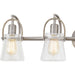 Myhouse Lighting Quoizel - STF8632BN - Four Light Bath - Stafford - Brushed Nickel