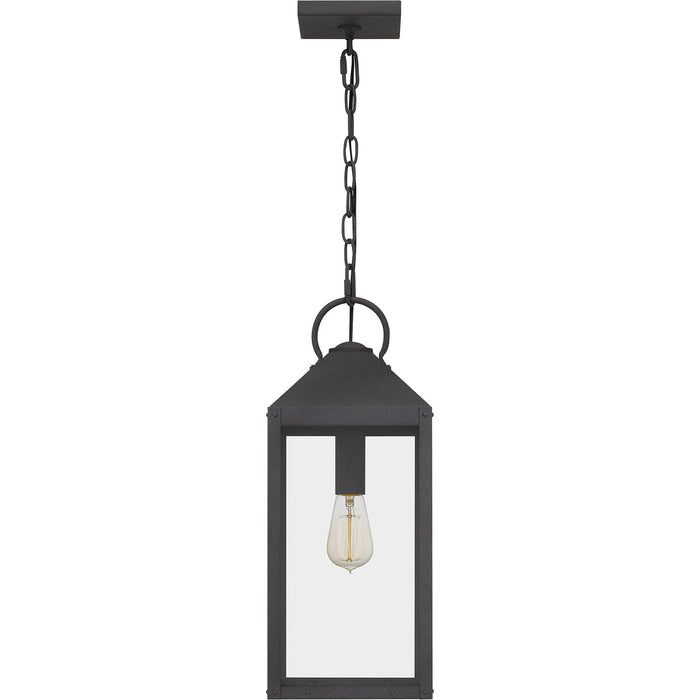 Myhouse Lighting Quoizel - TPE1908MB - One Light Outdoor Hanging Lantern - Thorpe - Mottled Black