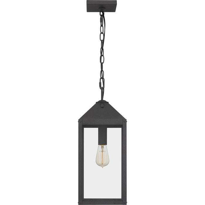 Myhouse Lighting Quoizel - TPE1908MB - One Light Outdoor Hanging Lantern - Thorpe - Mottled Black