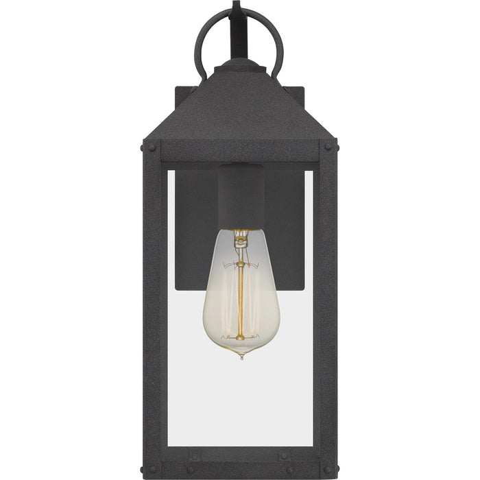 Myhouse Lighting Quoizel - TPE8406MB - One Light Outdoor Wall Mount - Thorpe - Mottled Black