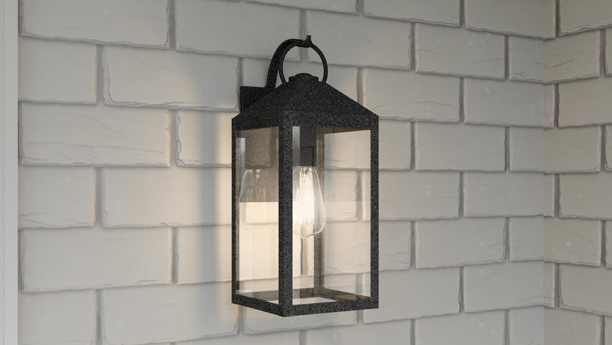 Myhouse Lighting Quoizel - TPE8406MB - One Light Outdoor Wall Mount - Thorpe - Mottled Black