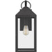 Myhouse Lighting Quoizel - TPE8408MB - One Light Outdoor Wall Mount - Thorpe - Mottled Black