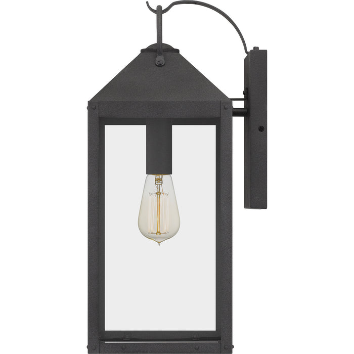 Myhouse Lighting Quoizel - TPE8408MB - One Light Outdoor Wall Mount - Thorpe - Mottled Black