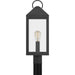 Myhouse Lighting Quoizel - TPE9008MB - One Light Outdoor Post Mount - Thorpe - Mottled Black