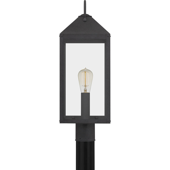 Myhouse Lighting Quoizel - TPE9008MB - One Light Outdoor Post Mount - Thorpe - Mottled Black