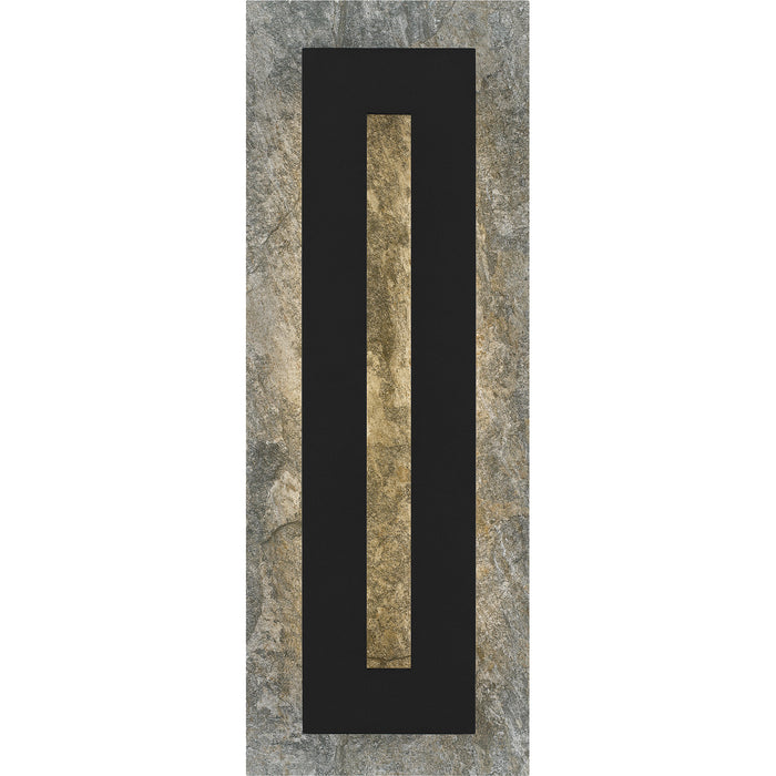 Myhouse Lighting Quoizel - TTE8408EK - LED Outdoor Wall Mount - Tate - Earth Black