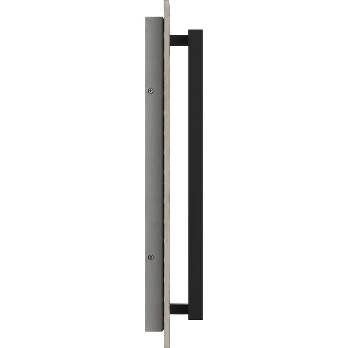 Myhouse Lighting Quoizel - TTE8408EK - LED Outdoor Wall Mount - Tate - Earth Black