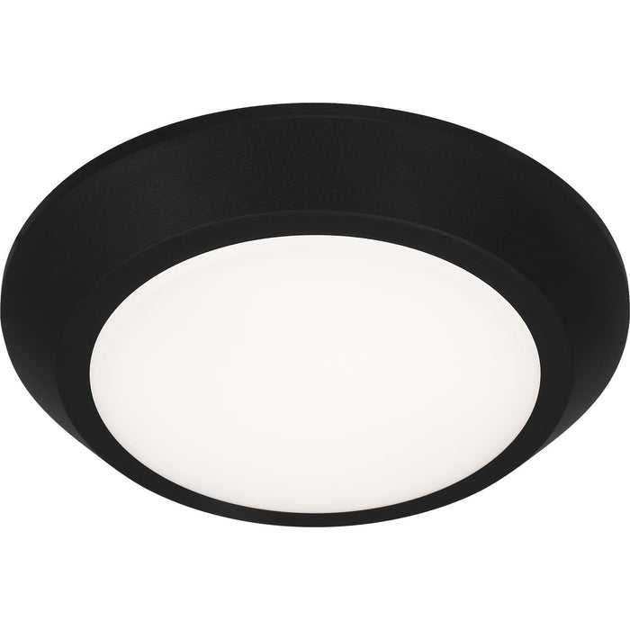 Myhouse Lighting Quoizel - VRG1605EK - LED Flush Mount - Verge - Earth Black