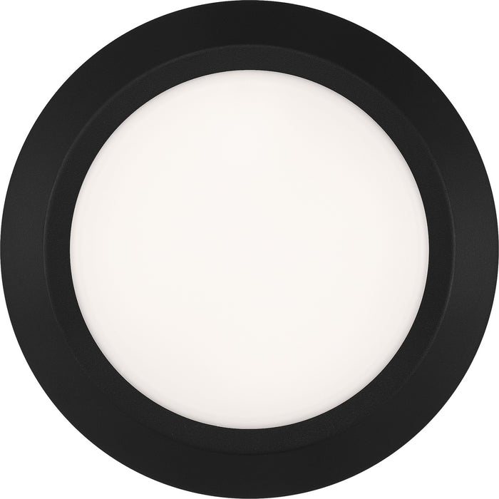 Myhouse Lighting Quoizel - VRG1605EK - LED Flush Mount - Verge - Earth Black