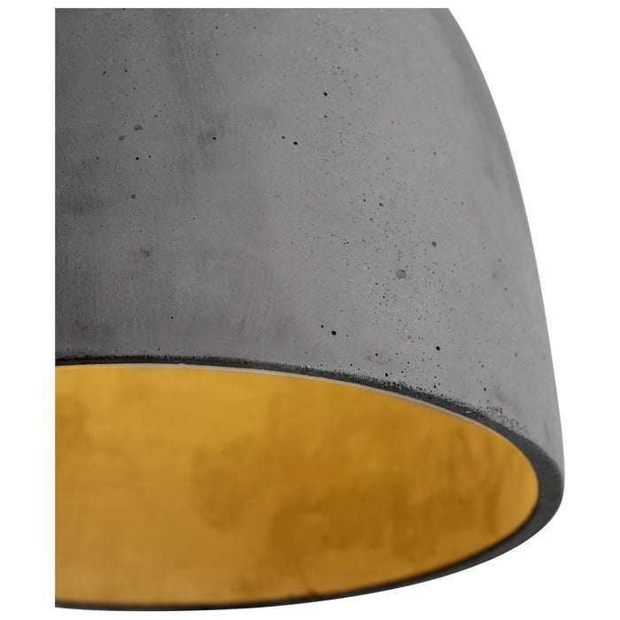 Myhouse Lighting Oxygen - 3-641-1540 - LED Pendant - Dune - Dark Gray / Aged Brass