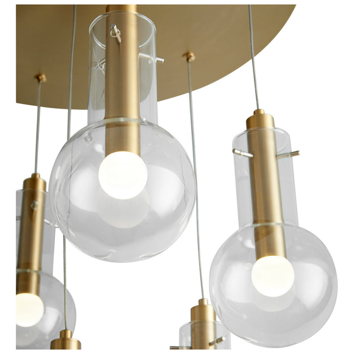 Myhouse Lighting Oxygen - 3-674-40 - LED Pendant - Primo - Aged Brass