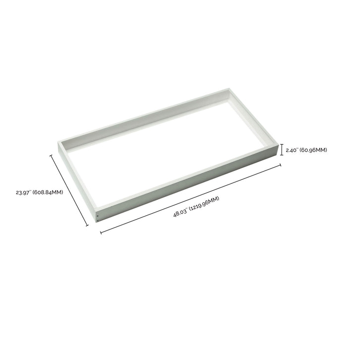 Myhouse Lighting Nuvo Lighting - 65-599 - 2X4 Backlit Panel Frame Kit - White