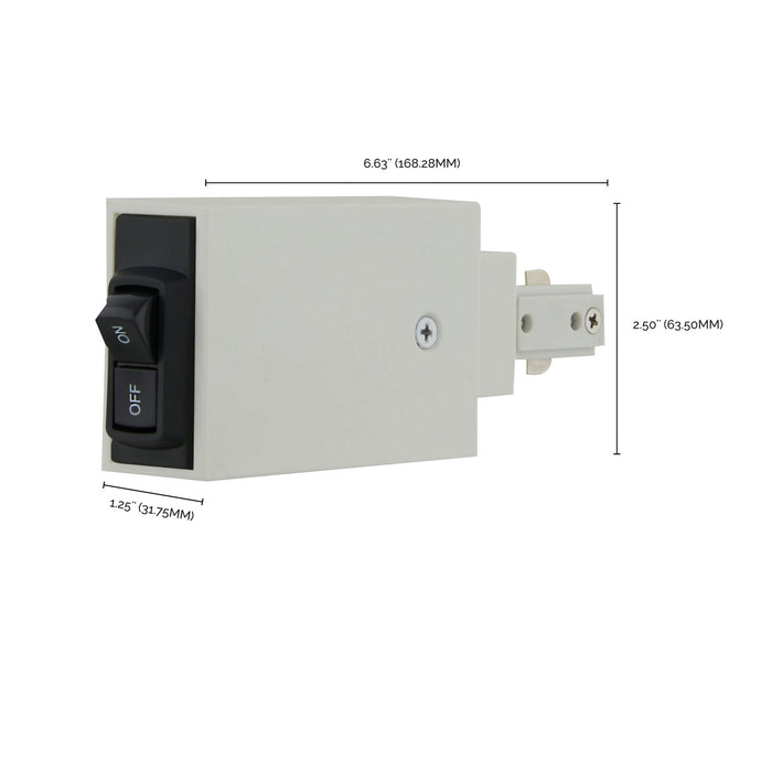 Myhouse Lighting Nuvo Lighting - TL101 - Live End Cur Lim 1A - White